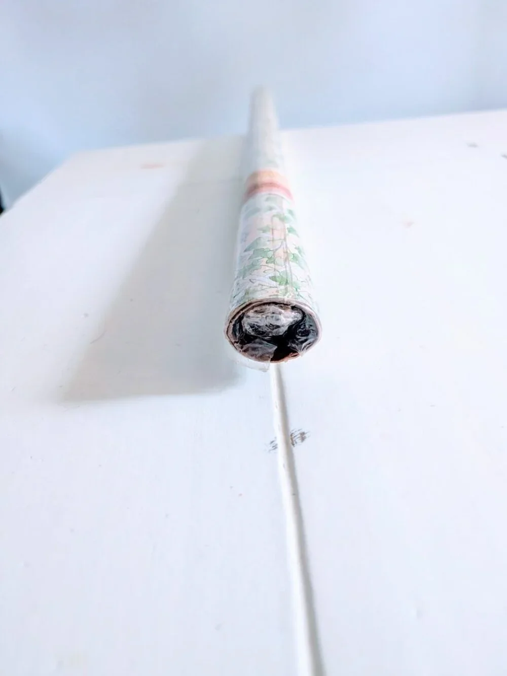 VTG NOS Hallmark Graduation Gift Wrap Roll 15 ft Diploma Yellow Wrapping Paper
